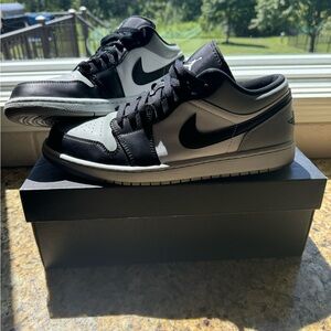 Jordan 1 Low Shadow toe size 11.5